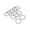 Embassy Industries Embassy O-ring for Supply & Return Vent Block, Package of 10 11240601